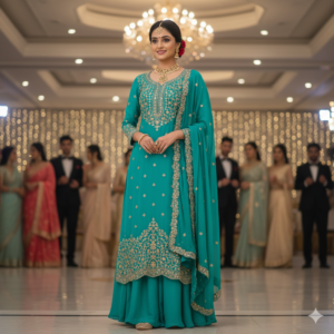 Women’s Georgette Ethnic Suit Set